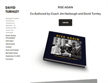 Tablet Screenshot of davidturnley.com